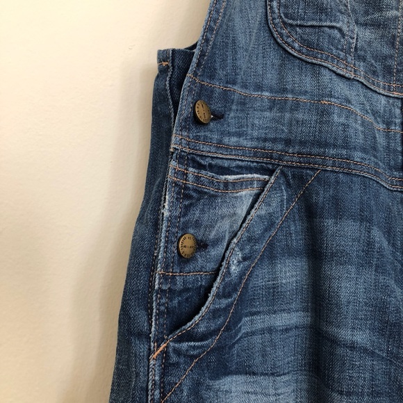 💛Current Elliott The Shortall Overalls Treasure - Picture 3 of 7